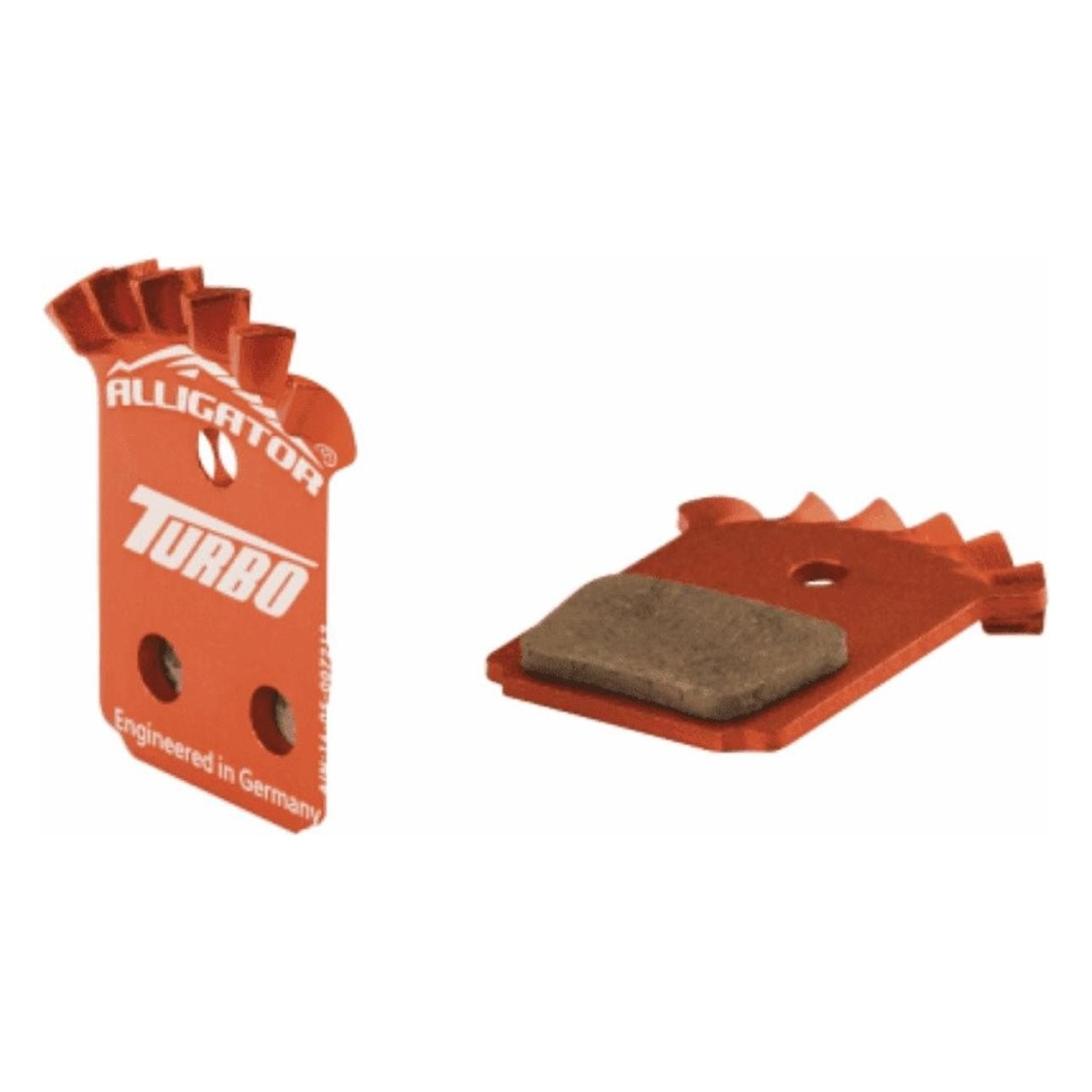 Semi-Metallic Turbo Cooling Brake Pads for Formula Mega and The One - 1