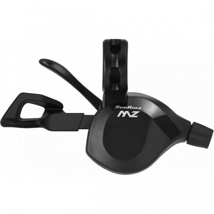 12V Right MTB Shift Lever in Black Aluminum Compatible with Shimano/Sunrace - 1