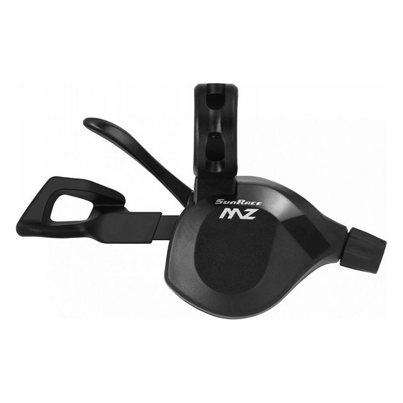 12V Right MTB Shift Lever in Black Aluminum Compatible with Shimano/Sunrace - 1