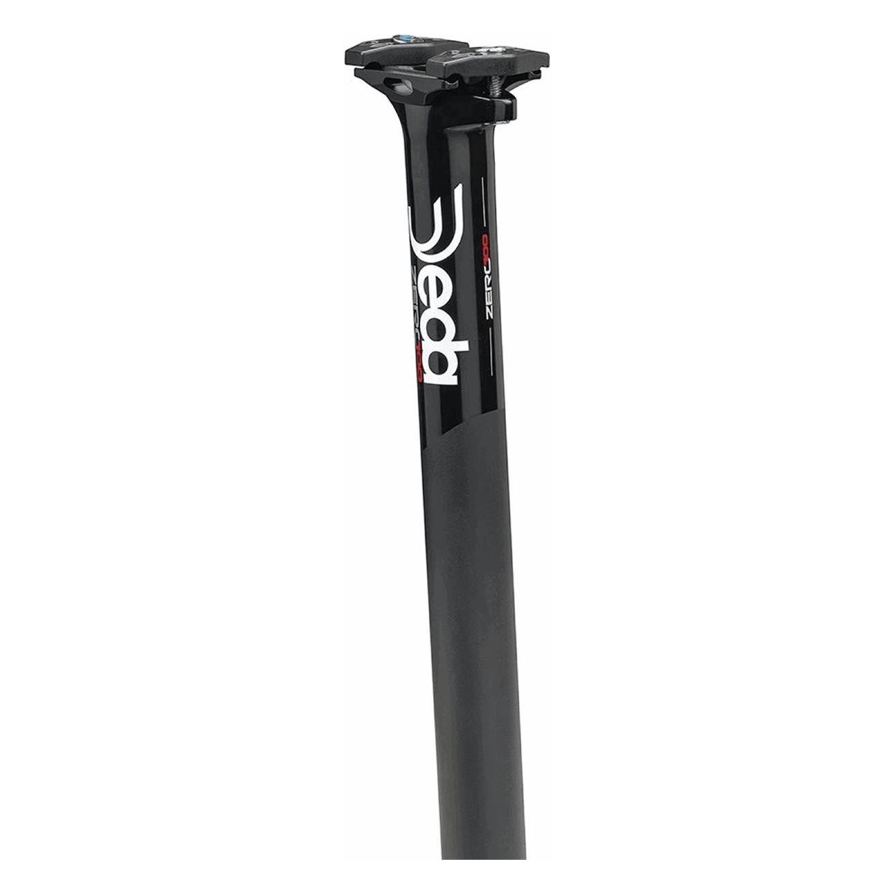 Deda ZERO100 Aluminium Sattelstütze Schwarz, 27,2mm, 350mm, 259g - 1