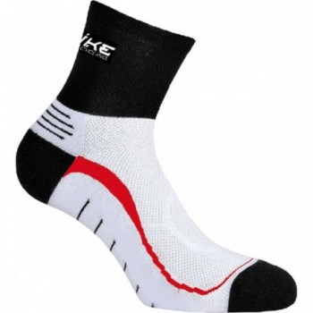 White Pariscarpa Socks Size L (43/46) for Cycling - Optimal Comfort & Performance - 1