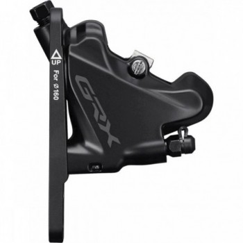 Shimano GRX RX400 2-Kolben Vorderbremse für Gravel, Flat Mount, Schwarz - 1