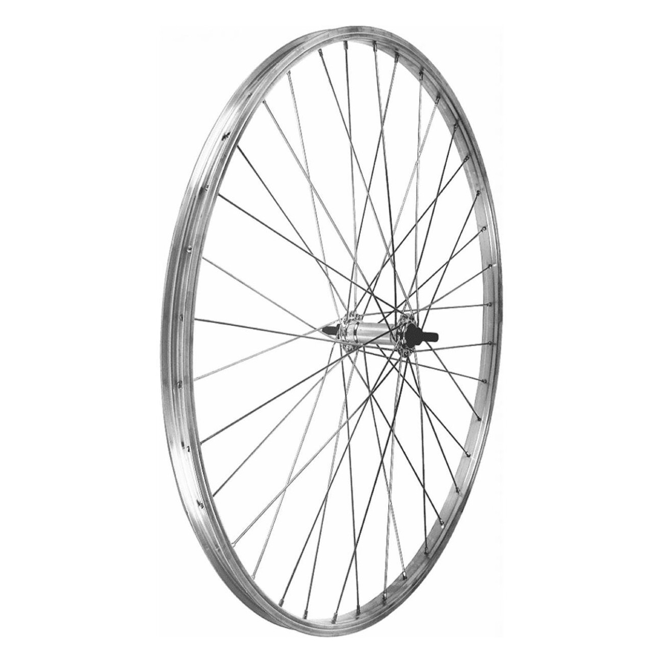 Ruota Anteriore 26' 3/8 in Alluminio con V-brake e Cuscinetti per Bicicletta - 1 - Ruote complete - 8053329969185