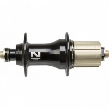 Mozzo Posteriore Novatec in Alluminio Nero Lucido 36 Fori 10x145 mm per Shimano 11v con Cuscinetti a Sfera - 1 - Mozzo - 4015493