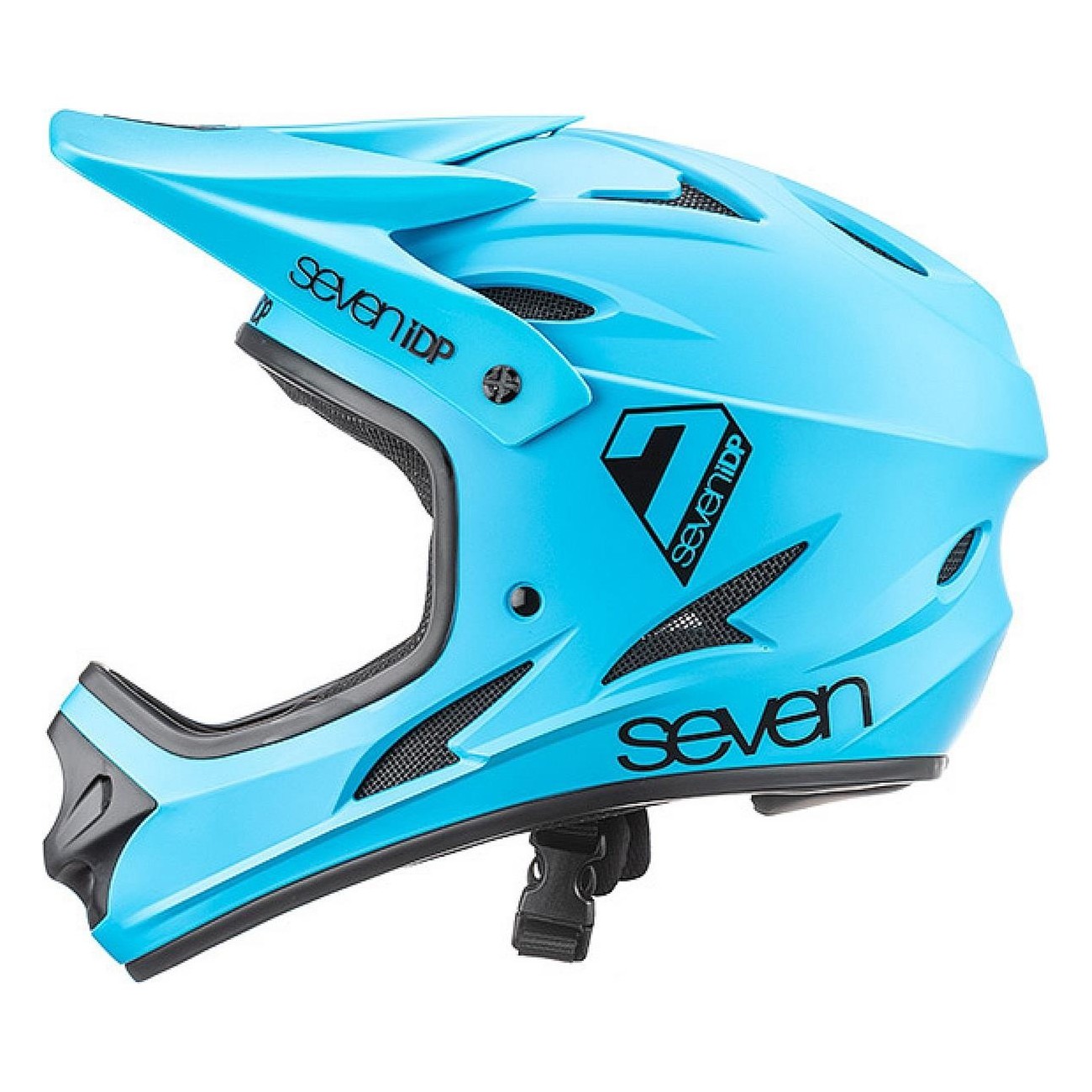 M1 Matte Blue Helmet XL - Safety and Comfort with ABS Shell and Optimal Ventilation - 1