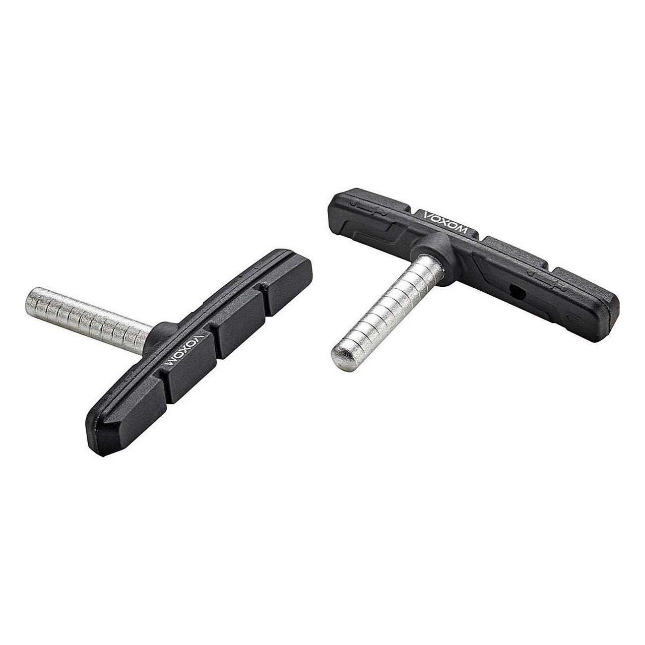 Freno MTB su Cerchio Voxom BRS24 Cantilever Toe-In, Mescola Medio-Dura, Set 2 Pezzi, 72 mm, Nero - 1 - Pattini - 4026465151879