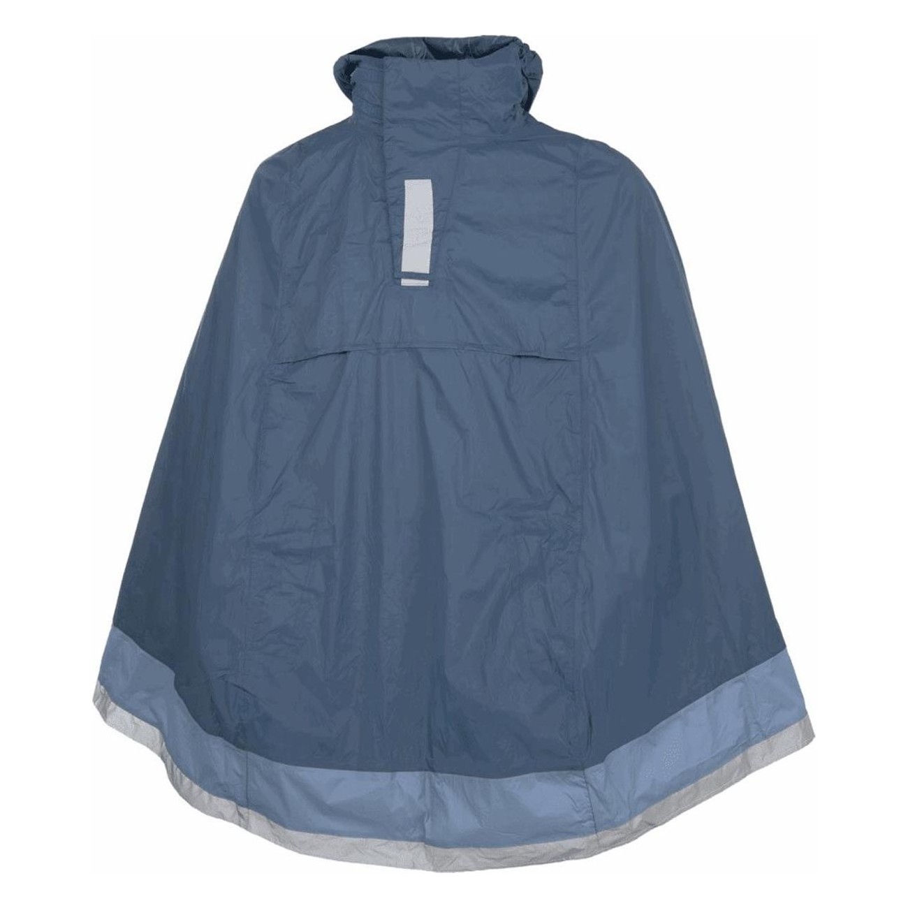 Capa Impermeable Azul Oscuro para Bicicleta - Talla S-M, Ergonómica y Compacta - 1