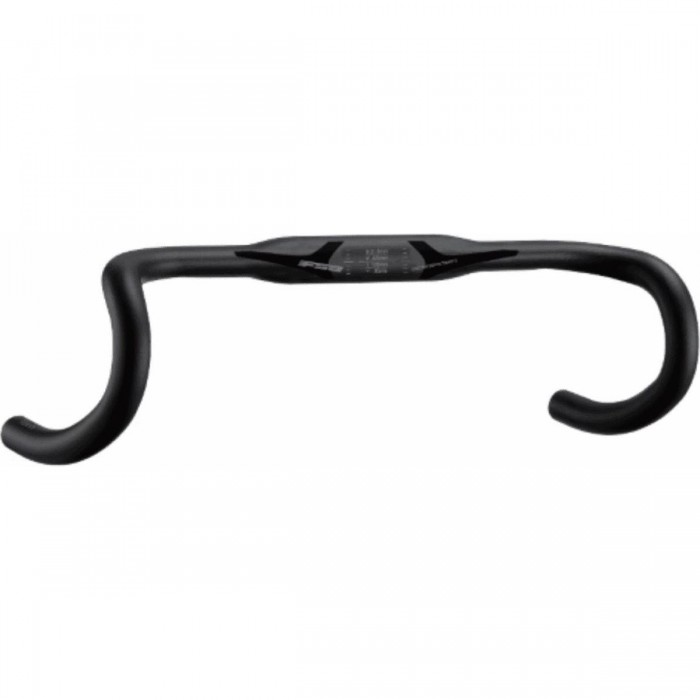 Gossamer Compact 2019 Handlebar in Black Aluminum 38cm for Road Bike - 1