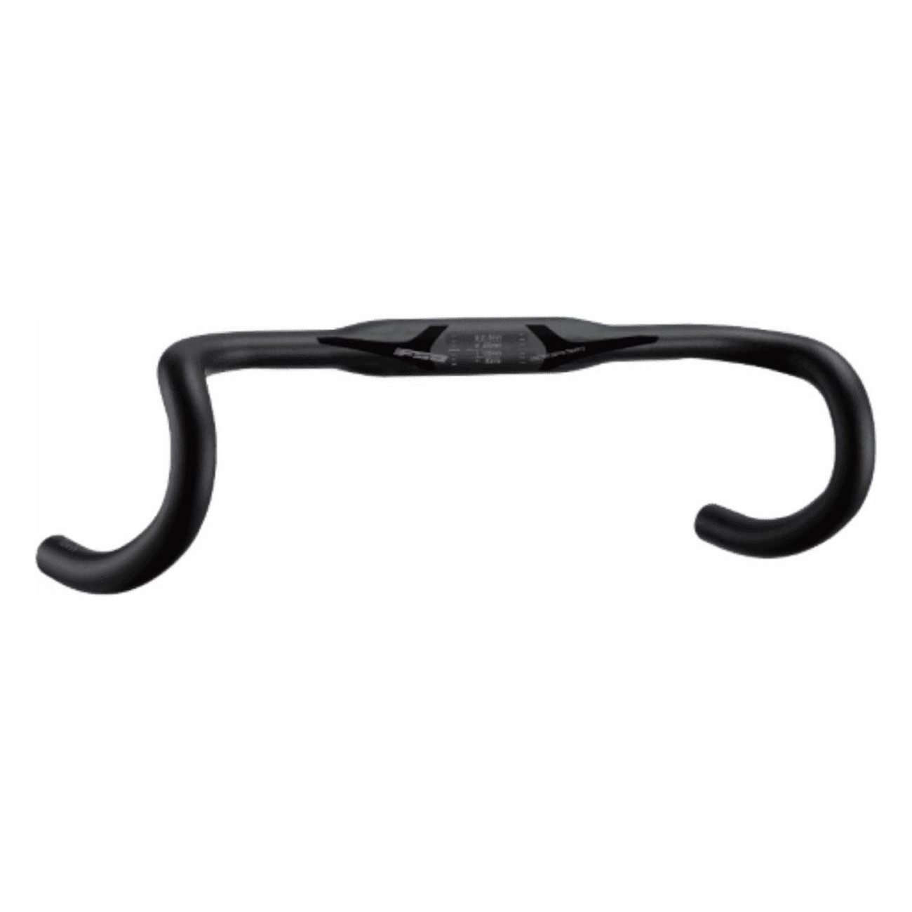 Gossamer Compact 2019 Handlebar in Black Aluminum 38cm for Road Bike - 1