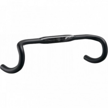 Road Bike Handlebar Bend 400mm Matte Black Aluminum with Integrated Cable Routing - 1