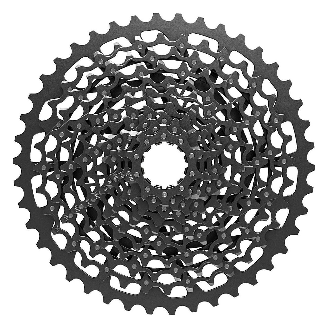 XG-1150 Cassette 11 Speed 10-42T with Full PIN Technology and X-Glide Design - 1