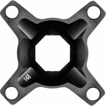 Black Anodized Brose Boost Spider AL6061 BCD 104/64 for Bicycle - 1