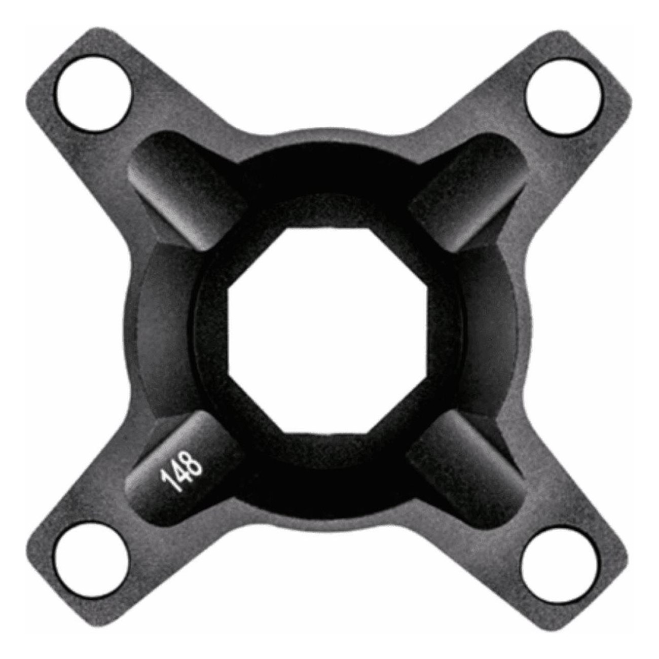 Black Anodized Brose Boost Spider AL6061 BCD 104/64 for Bicycle - 1