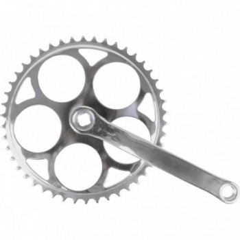 Chrome Steel Crankset 1 Speed 170 mm 44T JIS for Square Axle - 1