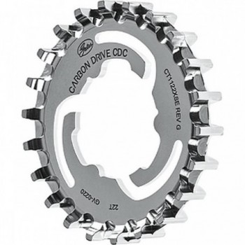 CDN 22T Hinterradritzel für Riemenantriebe - Kompatibel mit Alfine und Nexus - 1