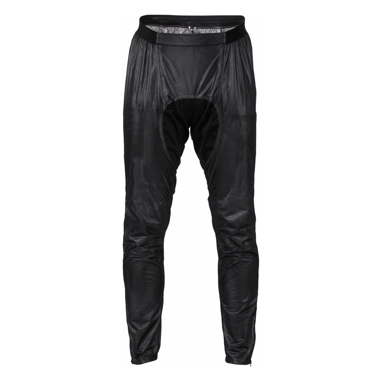 Windproof Waterproof Running Pants Black - Breathable, Size S - 1