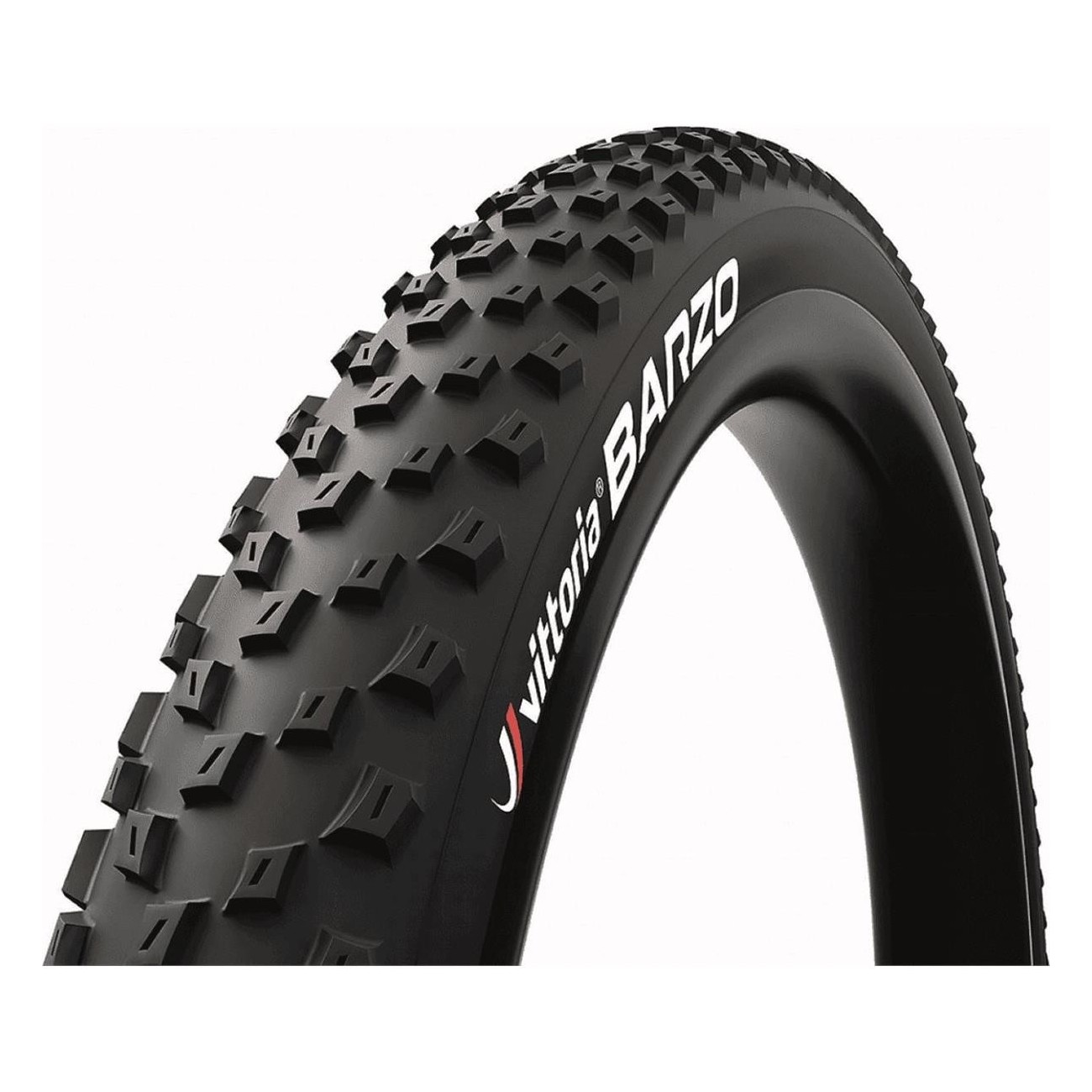 Pneu VTT 29x2.25 Barzo Rigide Noir 800g - Pneumatique XC avec Profil Aggressif - 1