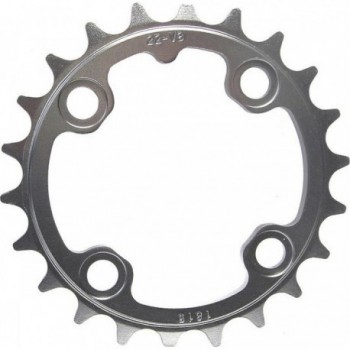 Corona MTB Truvativ 22T 64mm in Alluminio Grigio per 9/10 Velocità - 1 - Corone e pignoni - 0710845414923