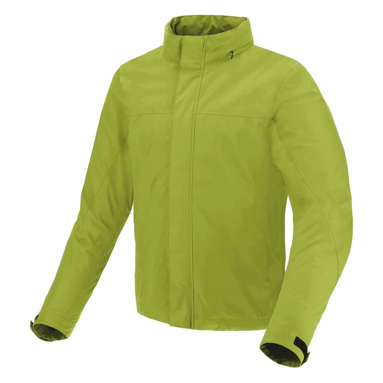 Urban Cycling Jacket Lime Green XS - 100% Polyester with Removable Mitts - 1