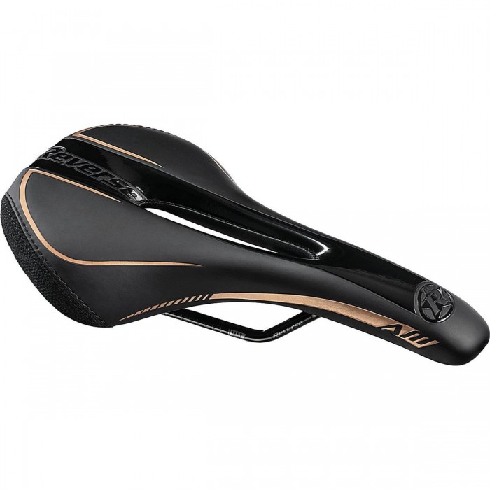 Selle Reverse AM Ergo Noir-Cuivre: Confort et Performances pour XC, Enduro et All Mountain - 1