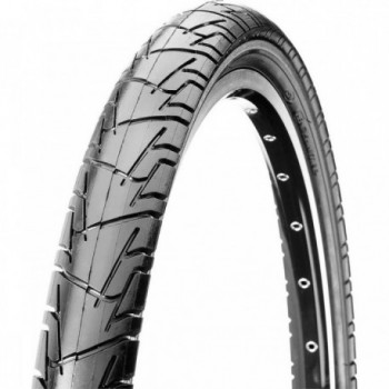 Pneu VTT 26x1.90 Noir Rigide C1218 - Excellentes Performances sur Terrains Accidentés - 1