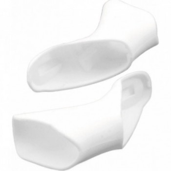 White Shimano Ultegra Di2 6770 10V Lever Covers Pair - 1