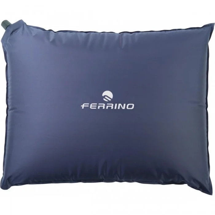 Coussin auto-gonflant bleu 40x30x7 cm pour camping - 1