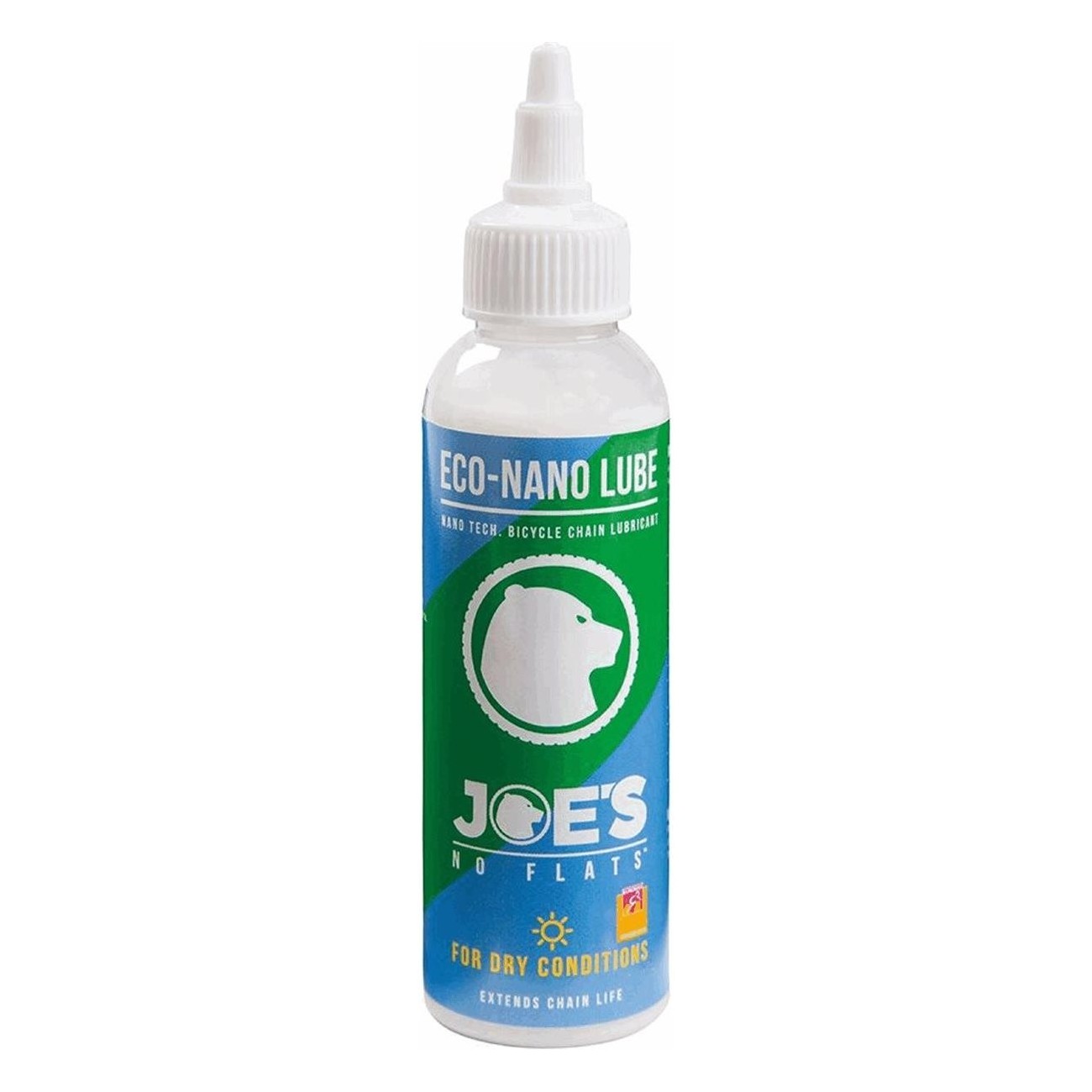 Eco Nano Lube 125ml Lubricant Oil with PTFE for Dry Chain - Max Protection - 1