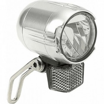 MVTEK E-Bike Frontscheinwerfer 1 LED 1W Silber 6-48V - 1