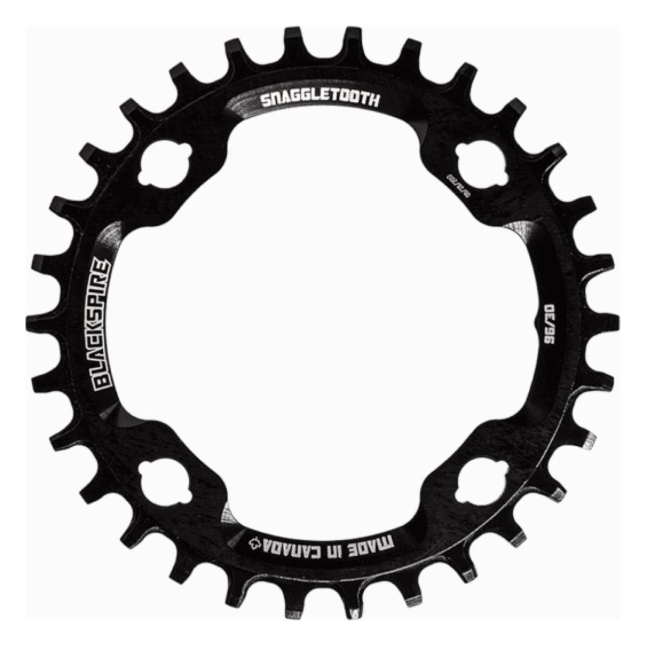 Couronne VTT 34T Snaggletooth 96 BCD Compatible Shimano 10/11v, Antichute - 1