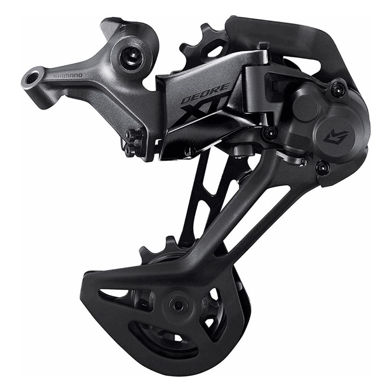 Dérailleur VTT Shimano XT M8130 11V Noir avec Chape Longue Linkglide - 1