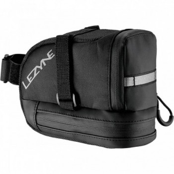 Borsa da Sella Lezyne Caddy L Nera - Grande Capacità e Resistenza per Bicicletta - 1 - Borse e bauletti - 4712805970582