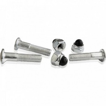 Silver Seatpost Locking Screws 8x45mm - Pack of 10 MVTEK - 1