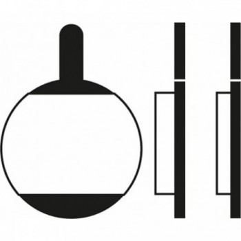 Plaquettes semi-métalliques PROMAX pour freins DSK200/200S/400/400E/400S/610/710 - 1