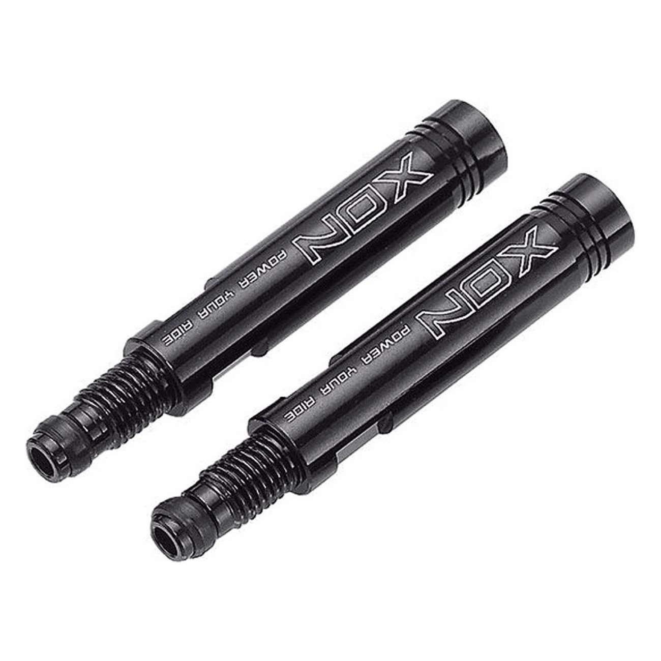 30mm CNC Aluminum Valve Extension Black XON - Set of 2 Pieces - 1