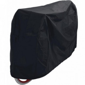 Funda Impermeable para Bicicleta Negra 165x100 cm con Velcro 24'-29' - 1