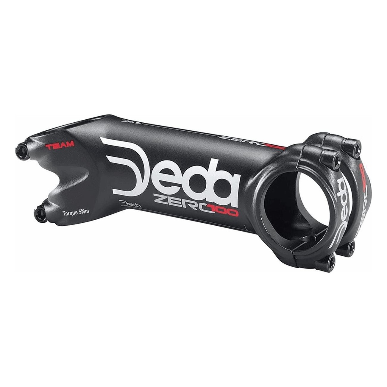 Deda ZERO100 Aluminum Handlebar Stem 31.7x100mm, 70° Angle - 1