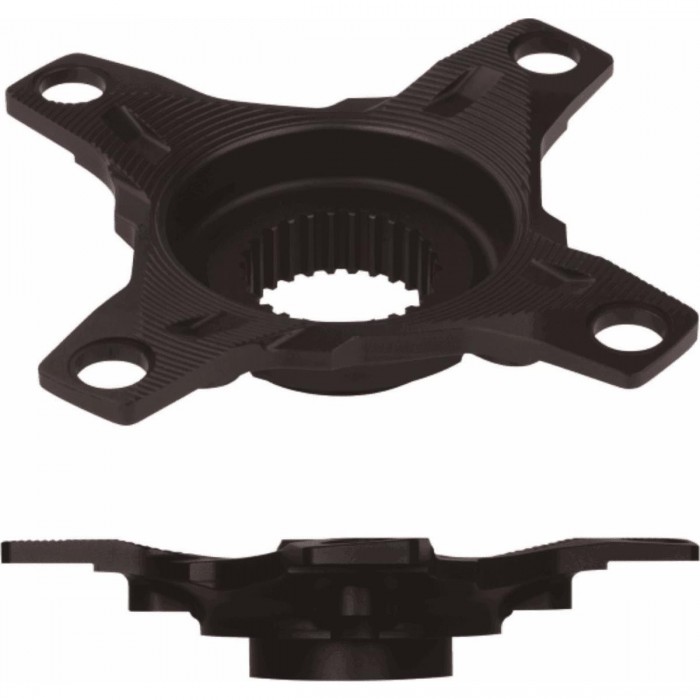 Spider Yamaha PW in Alluminio Anodizzato Nero 104/64 mm - Leggero e Resistente, 70g, Compatibile con Motori Yamaha PW - 1 - Spid