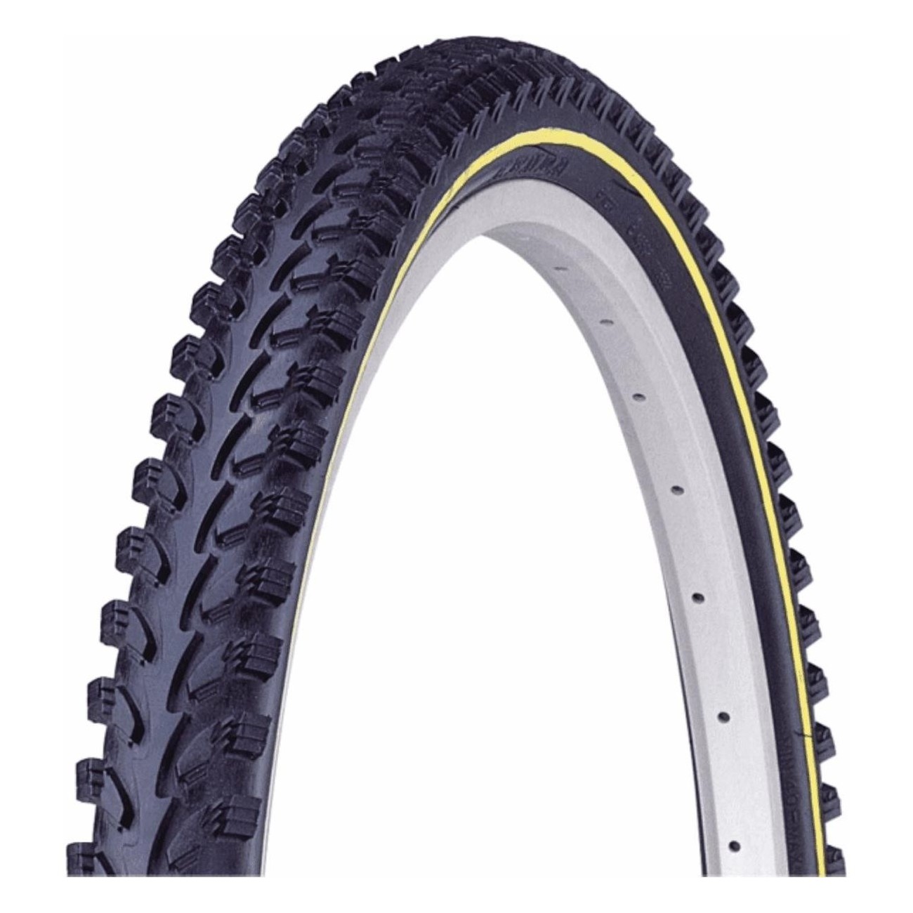 MTB Reifen 26x1.95 Schwarz K898, 22 TPI Hart für unebenes Gelände - 1