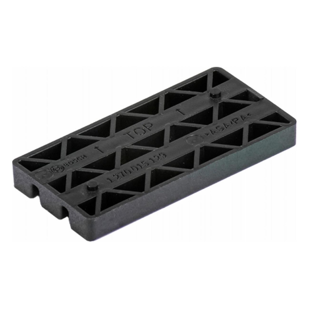 Adaptador Cubierta Negra Rectangular para Unidad de Conducción Ebike - Protección Motor - 1