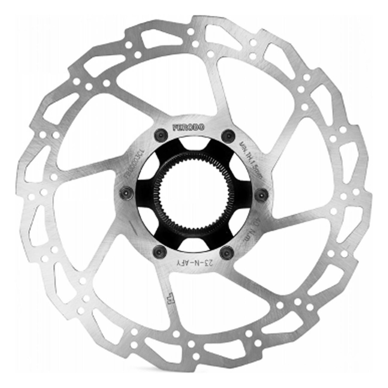 2er Set 140mm Centerlock Bremsscheiben aus AISI420 Stahl, 1,8mm dick - 1