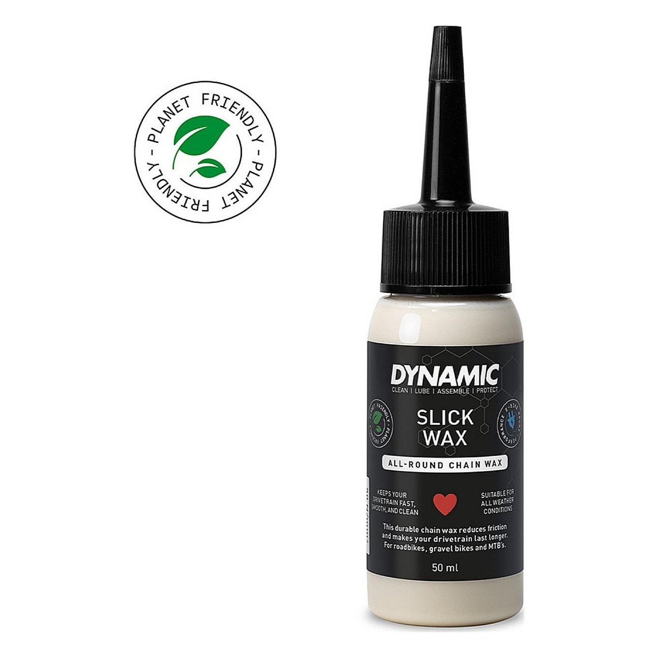 Lubrificante Biodegradabile per Catene in Cera Dinamica Slick - Flacone da 50 ml - 1 - Lubrificanti e olio - 8720938041907