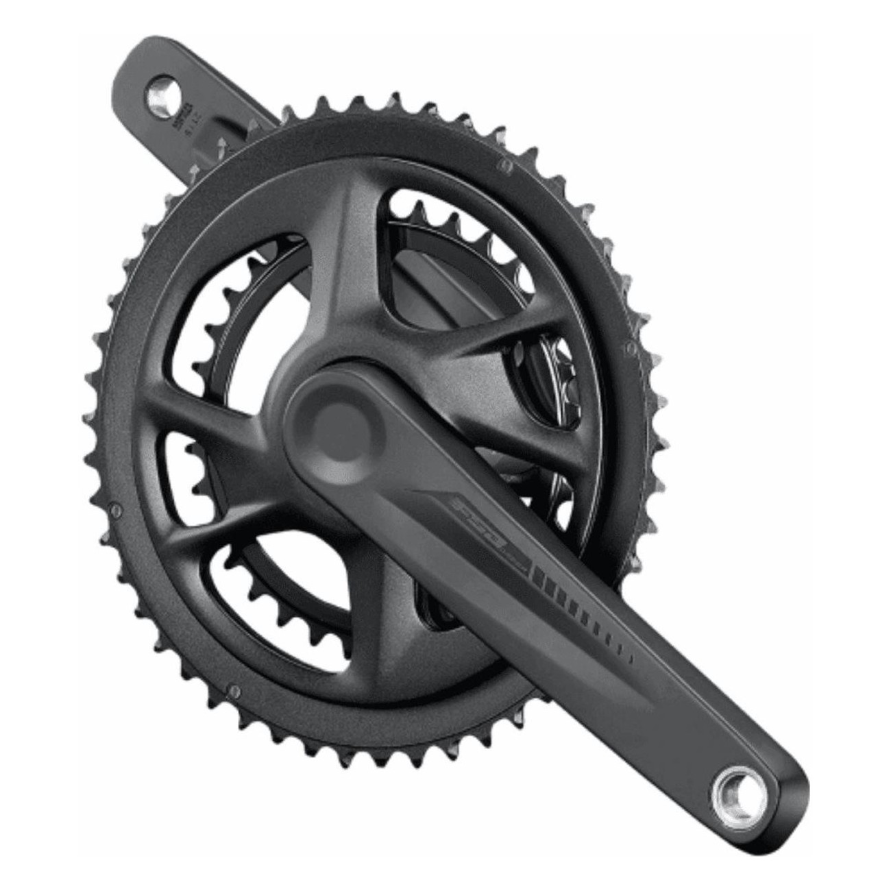 Omega Megaexo Crankset 50x34 170mm for Road Bike - Shimano & SRAM Compatible - 1