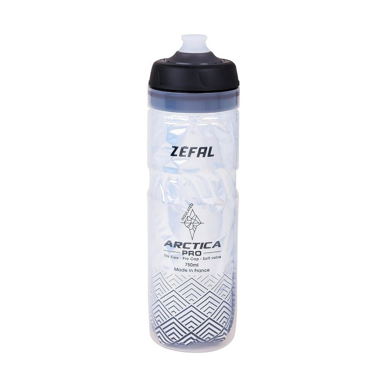 3420586600345 - Arctica Pro Thermosflasche 750ml Grau Schwarz mit Pro Cap System 3420586600345 - Arctica Pro Thermosflasche 750ml Grau Schwarz mit Pro Cap System