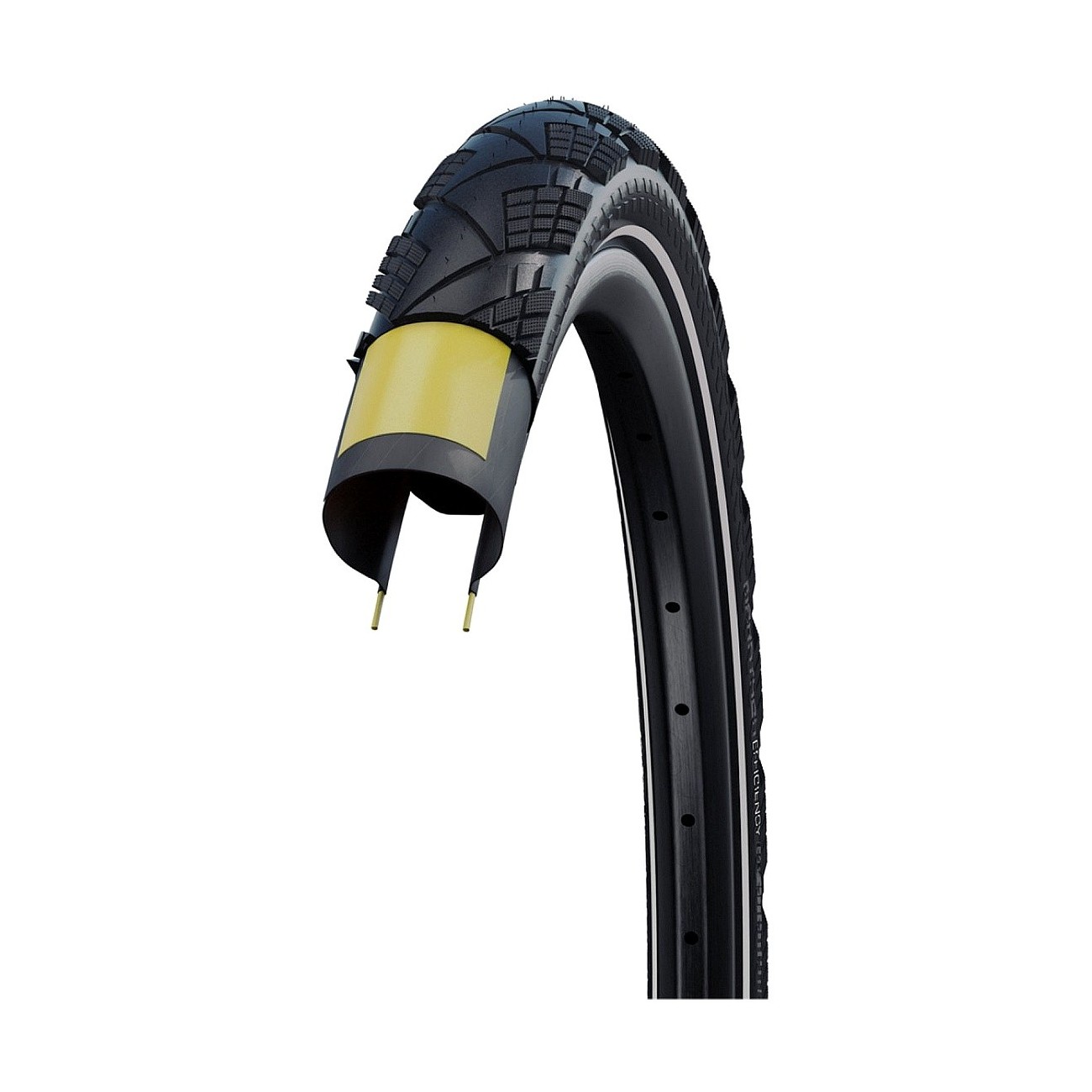 4026495944243 - Marathon Efficiency Reifen 28x170 Schwarz Reflex 4026495944243 - Marathon Efficiency Reifen 28x170 Schwarz Reflex