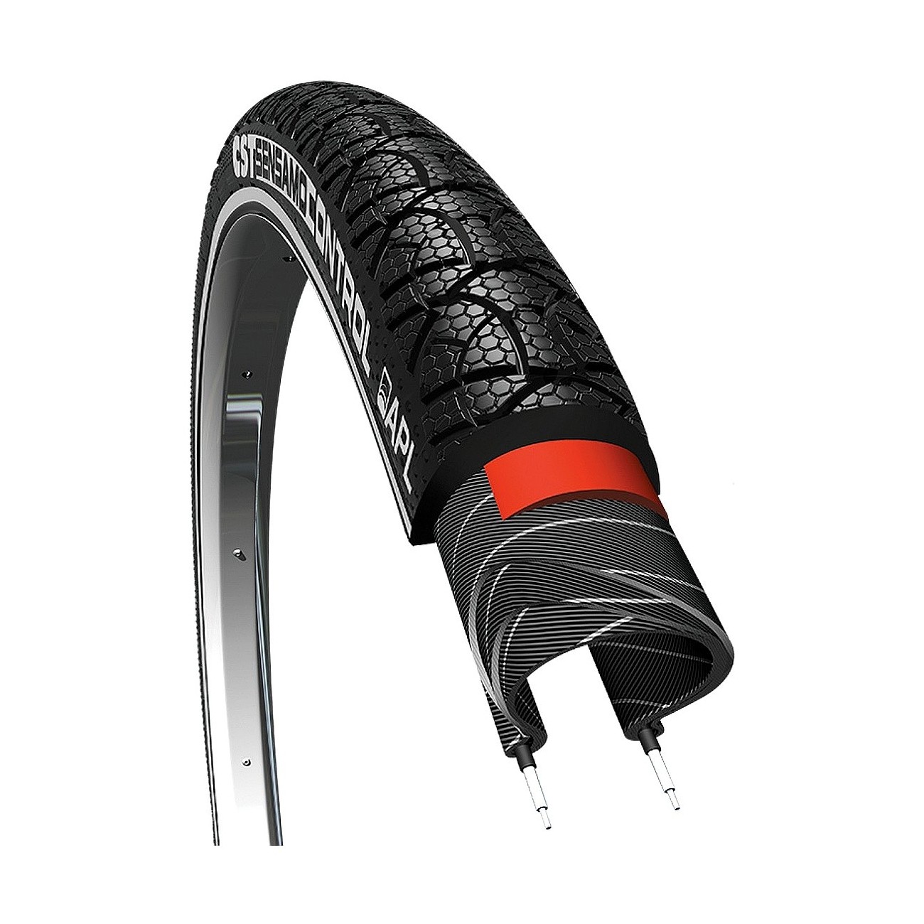 6933882523388 - CST Sensamo Control 28 700x40 Reifen Pannensicher Reflektierend für City Trekking 6933882523388 - CST Sensamo Control 28 700x40 Reifen Pannensicher Reflektierend für City Trekking