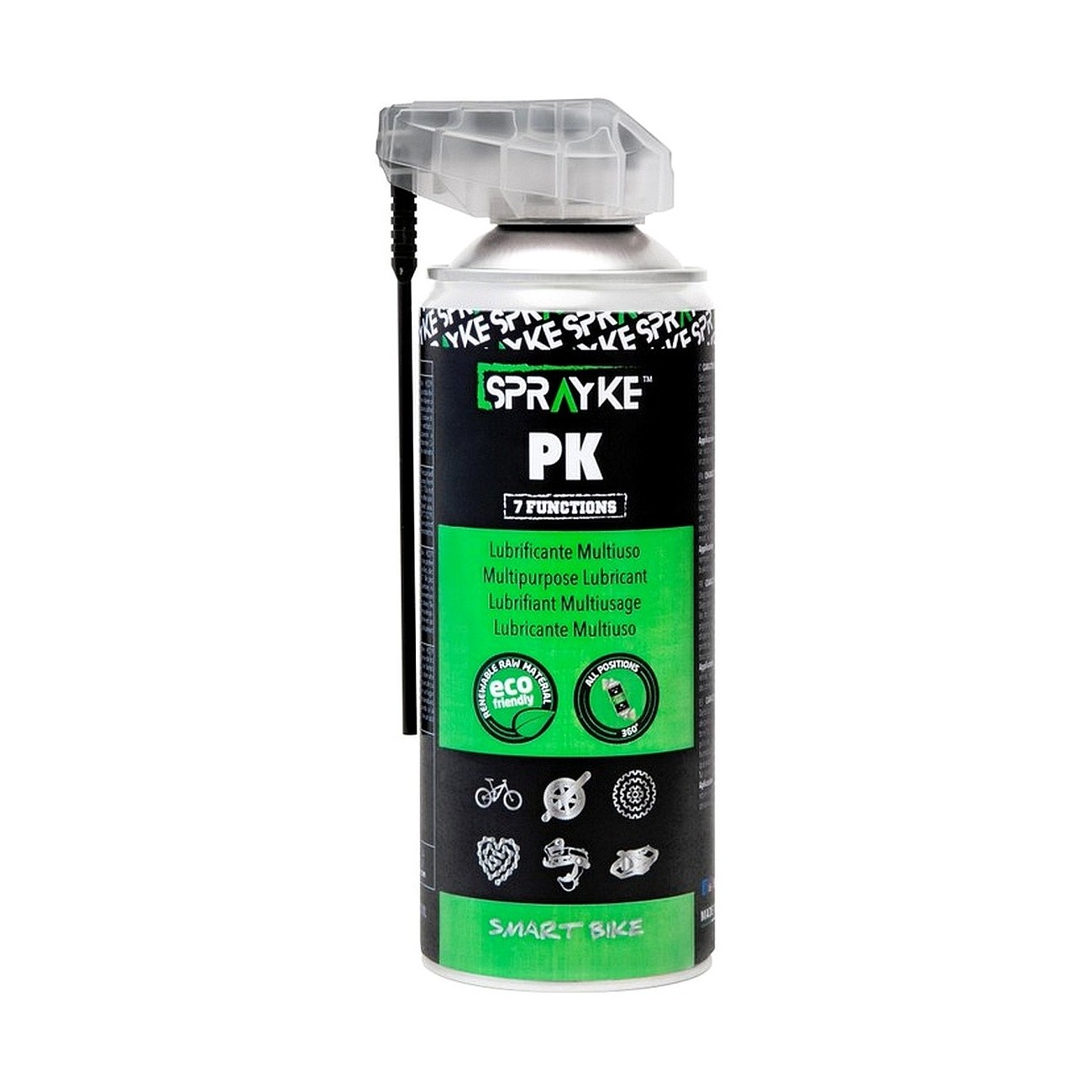 8027354011744 - PK Smart Mehrzweckschmiermittel 400ml - Biologisch abbaubar und nachhaltig 8027354011744 - PK Smart Mehrzweckschmiermittel 400ml - Biologisch abbaubar und nachhaltig