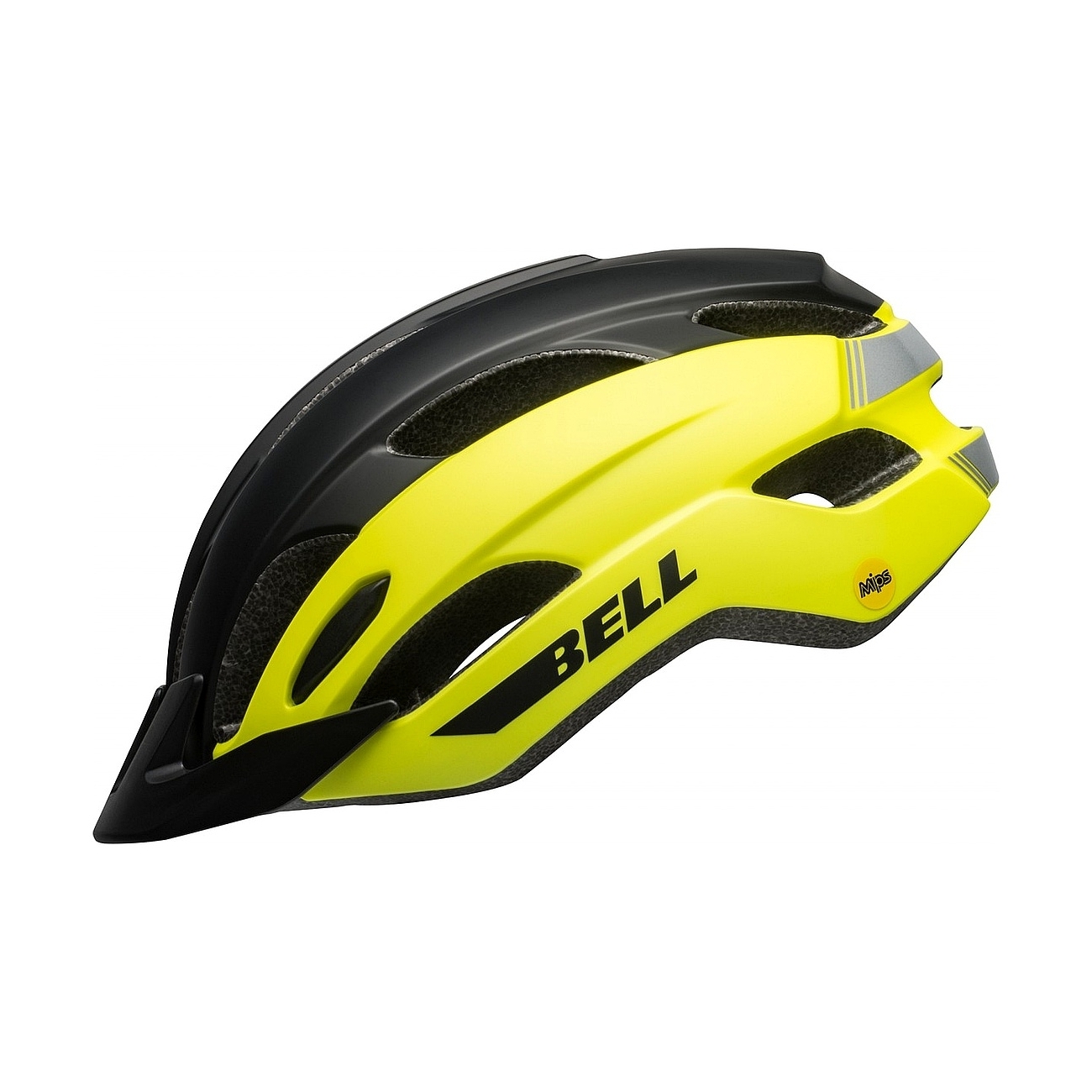 0768686478994 - Trace MIPS Helm Schwarz Gelb mit Ergo Fit System Größe 50-57 cm
