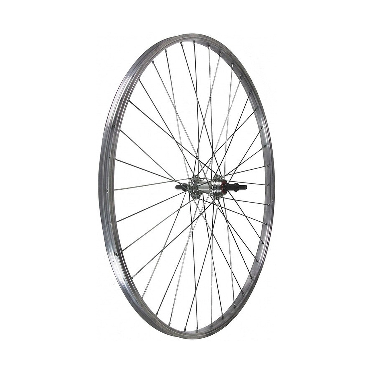8053329969000 - 28 Hinterrad aus Aluminium Silber 7 Gänge V-Bremse für Citybikes