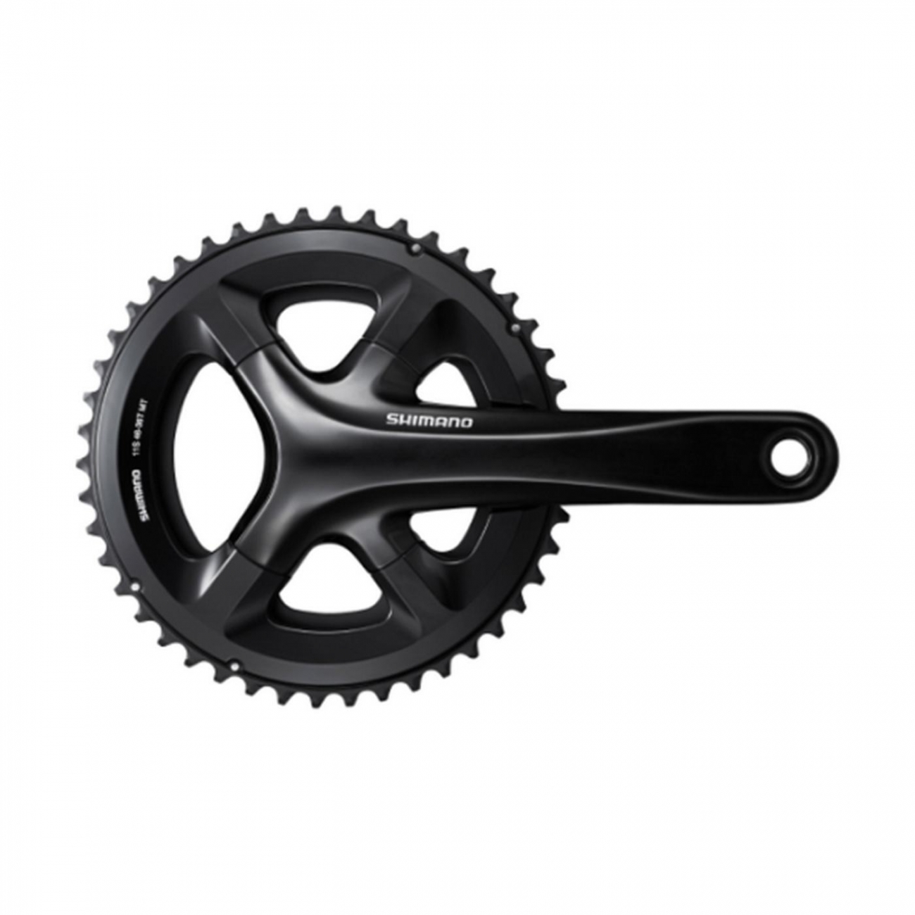 4524667900665 - Rennrad Kurbelgarnitur 11-fach FC-RS510 46 36T 1725mm Schwarz Hollowtech II 4524667900665 - Rennrad Kurbelgarnitur 11-fach FC-RS510 46 36T 1725mm Schwarz Hollowtech II